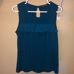 Turquoise dress tank